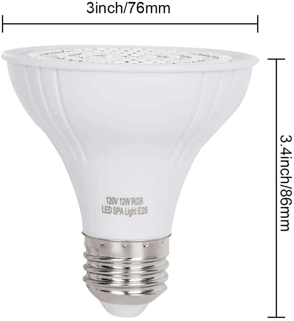 LED Swimming Pool Light E27 E2 - Xy Spa & Wellness George Town Reviews recension och pris